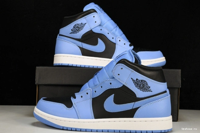 Mid  University Black Blue 1 DQ8426-401  Jordan 0122